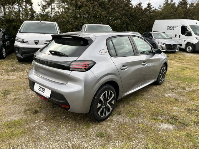 Peugeot 208, Peugeot 208 STYLE PureTech 100k MAN6, barva šedá