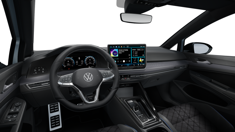 Volkswagen Golf Variant, Golf Variant R-Line 2,0 TDI 7DSG, barva stříbrná