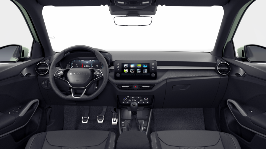 Škoda Fabia, 1,0 TSI 85 kW 6-stup. mech., barva zelená