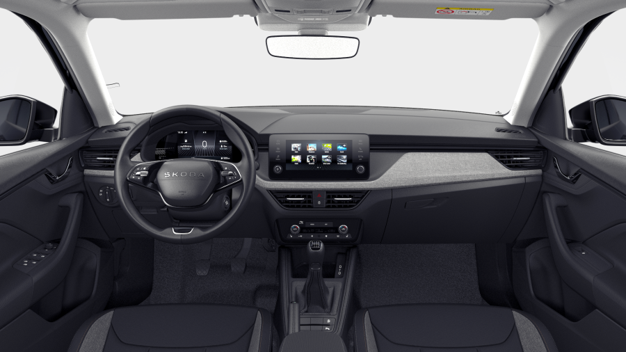 Škoda Scala, 1,0 TSI 85 kW 6° manuální, barva černá