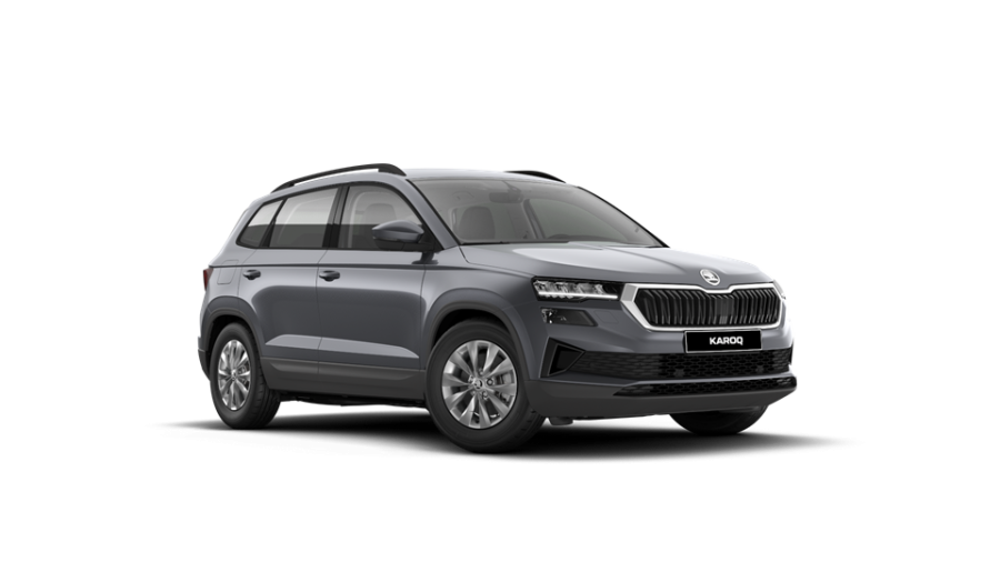 Škoda Karoq, 1,5 TSI 110 kW 6-stup. mech., barva šedá