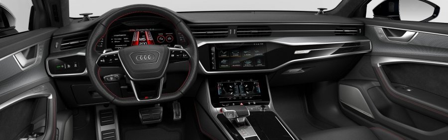 Audi A6, RS6 Avant TFSI 441 kW quattro, barva černá