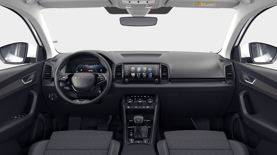 Škoda Karoq, 2,0 TDI 110 kW 7° automatická DSG 4x4, barva bílá