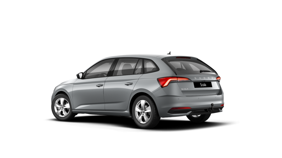 Škoda Scala, 1,0 TSI 85 kW 6° manuální, barva stříbrná