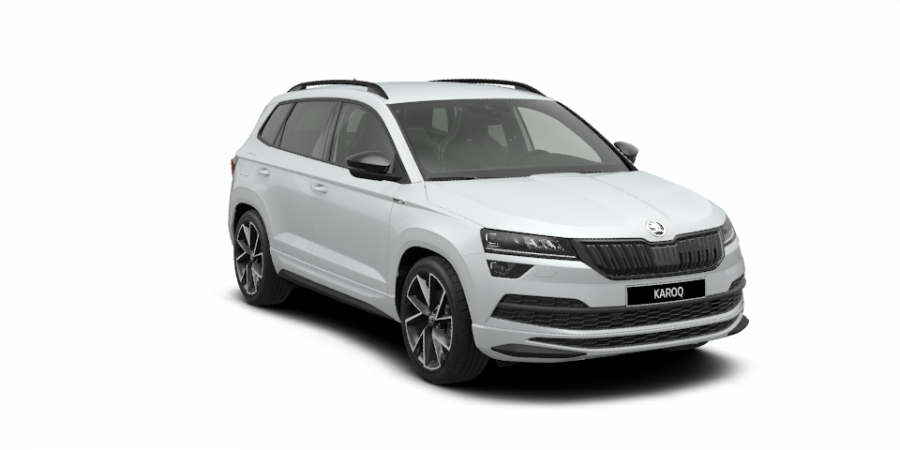 Škoda Karoq, 2,0 TDI 110 kW 6-stup. mech. 4x4, barva bílá