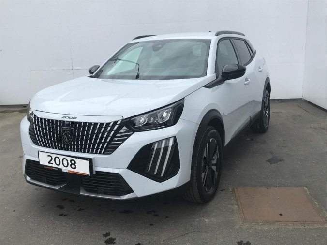 Peugeot 2008, Peugeot 2008 ALLURE Hybrid  136 e-DCS6, barva bílá