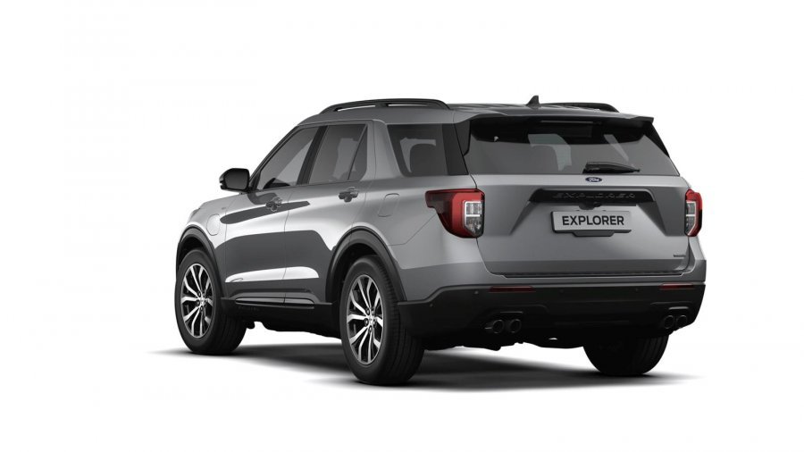 Ford Explorer, ST-Line, 5dveřová, 3.0 EcoBoost 336 kW/457 k, 10st. automatická, 4WD, barva šedá