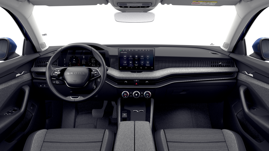 Škoda Superb, 1,5 TSI m-HEV 110 kW 7-stup. automat., barva modrá