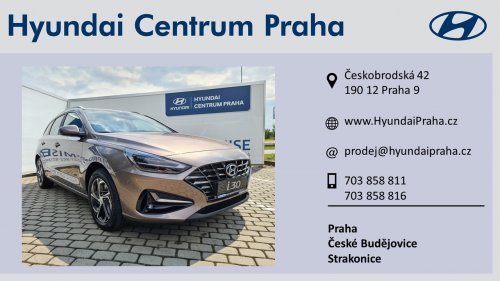 Hyundai i30 - 1,5 T-GDI Mild hybrid 117 kW (95 NAT mild hybrid) 7 st. DCT