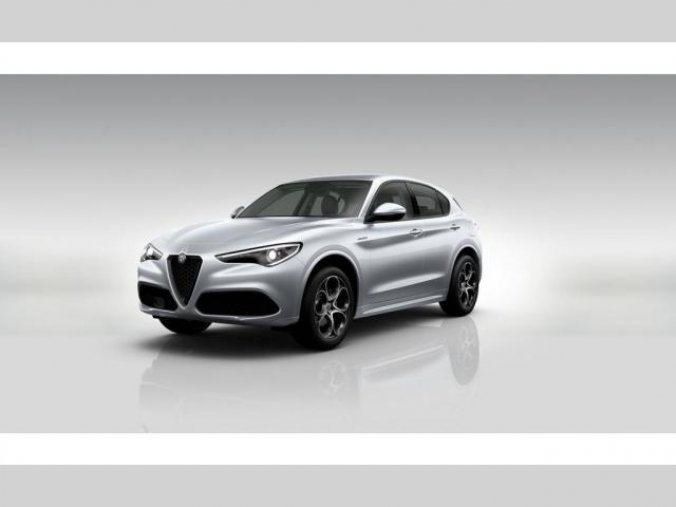 Alfa Romeo Stelvio, Veloce 4x4 2,0 280PS,nový mod., barva stříbrná