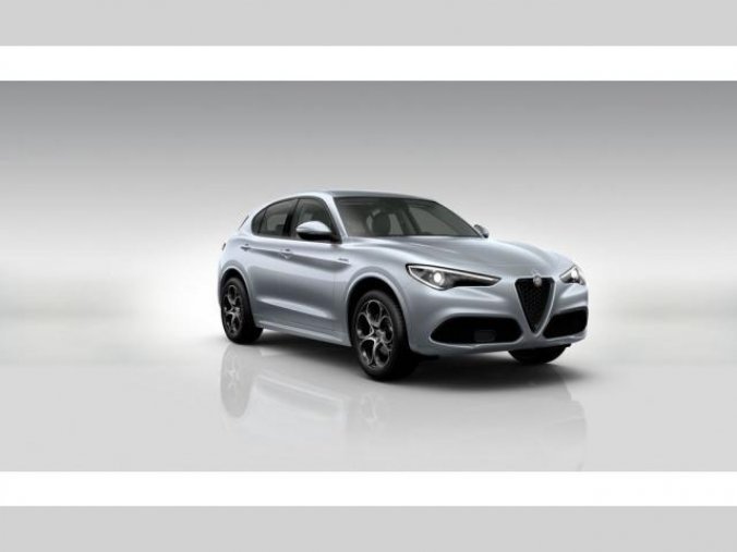 Alfa Romeo Stelvio, Veloce 4x4 2,0 280PS,nový mod., barva stříbrná