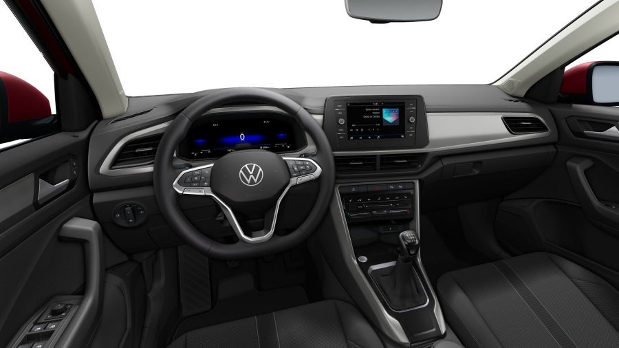 Volkswagen T-Roc, T-Roc People 1,5 TSI 110 kW 6G, barva červená