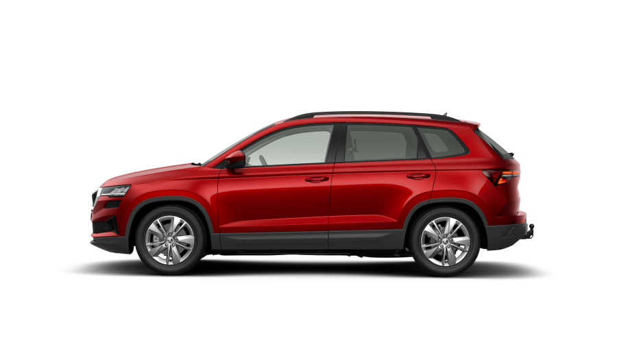 Škoda Karoq, 1,5 TSI 110 kW 7° automatická DSG, barva červená