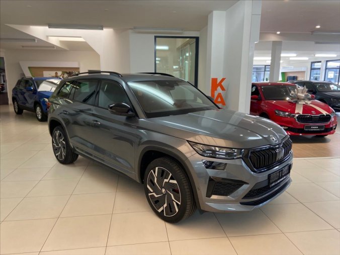 Škoda Kodiaq, 2,0 TSI 180 kW RS 4x4 DSG, barva neuvedeno