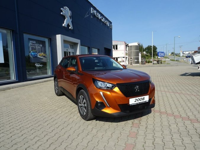 Peugeot 2008, Active 1.2 PureTech 100k MAN6, barva oranžová