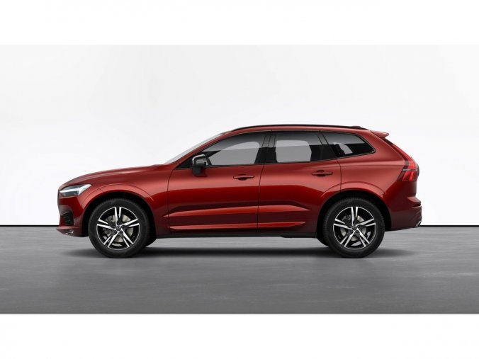 Volvo XC60, SUV, R-Design B5 AWD Mild-Hybrid benzín, barva červená