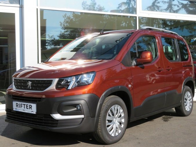 Peugeot Rifter, ACTIVE PACK 1.2 PT 110k MAN6, barva oranžová