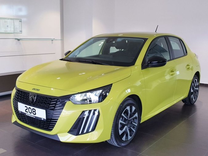 Peugeot 208, Peugeot 208 STYLE 1.2 PT 100k MAN6, barva žlutá