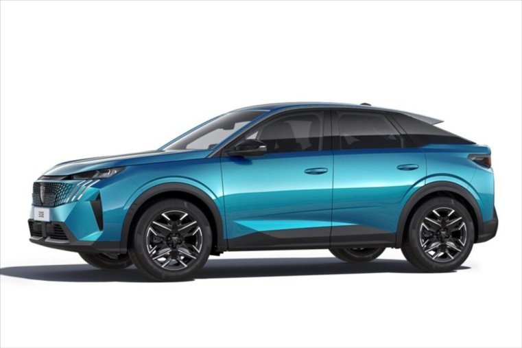 Peugeot 3008, Peugeot 3008 1,2 ALLURE Hybrid 145 e-DCS6, barva modrá