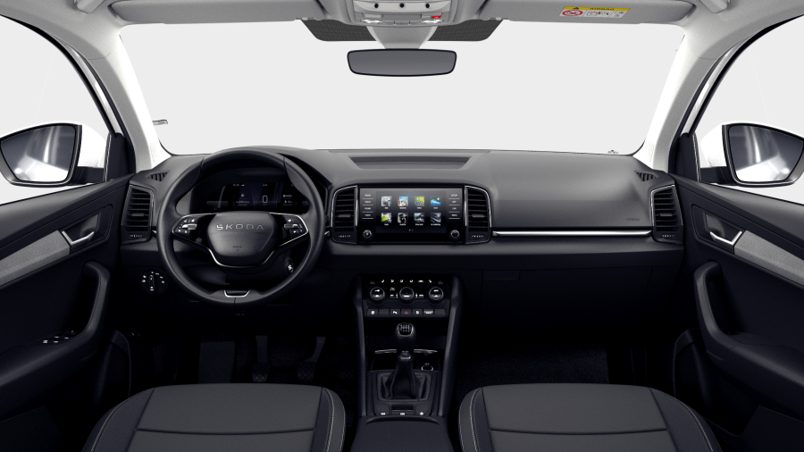 Škoda Karoq, 1,5 TSI 110 kW 6° manuální, barva bílá