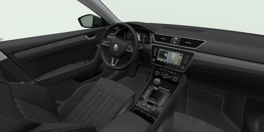 Škoda Superb, 2,0 TDI 110 kW 6-stup. mech., barva šedá