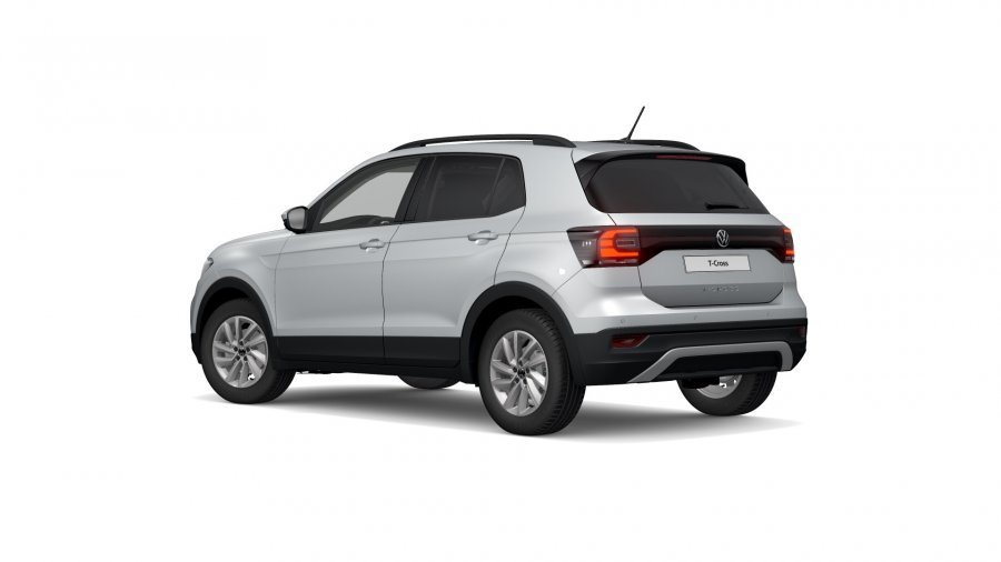 Volkswagen T-Cross, T-Cross Life 1,0 TSI 70 kW 5G, barva stříbrná