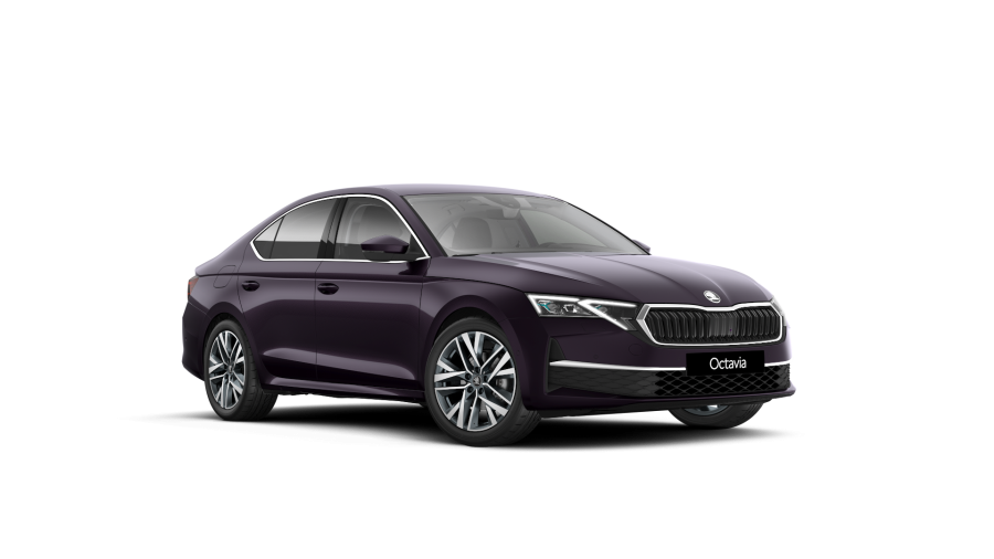 Škoda Octavia, 1,5 TSI m-HEV 110 kW 7° automatická DSG, barva fialová