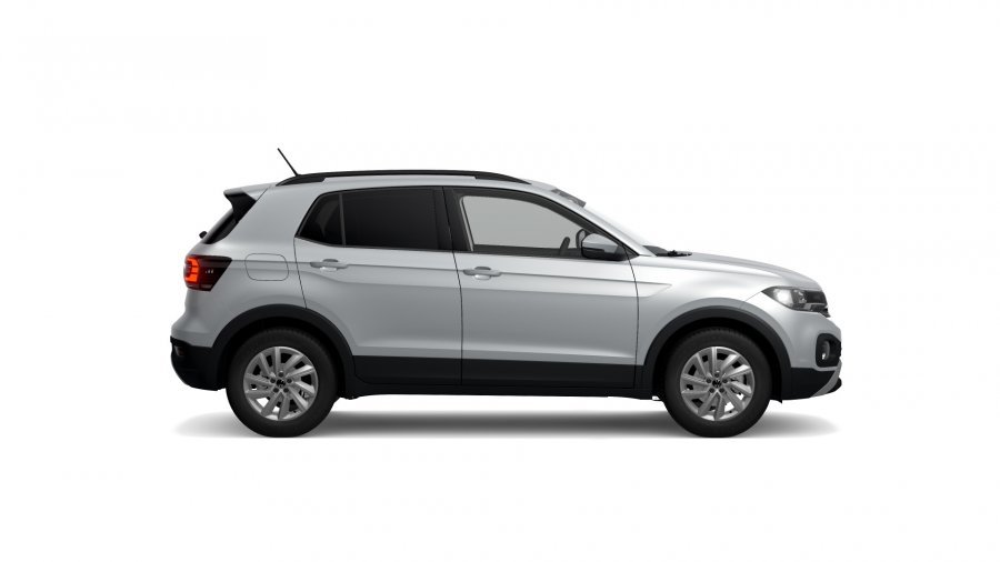 Volkswagen T-Cross, T-Cross Life 1,0 TSI 81 kW 7DSG, barva stříbrná