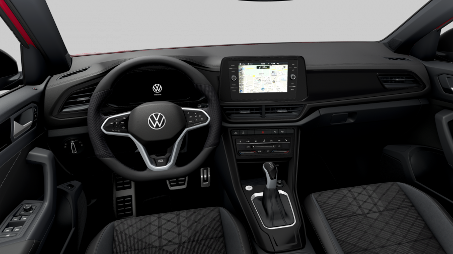Volkswagen T-Roc, T-Roc R-Line 1,5 TSI 110 kW 7DSG, barva červená
