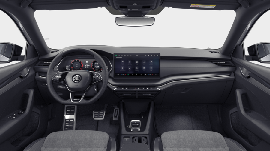 Škoda Octavia, 2,0 TDI 110 kW 7° automatická DSG, barva stříbrná