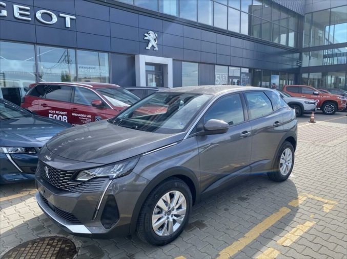 Peugeot 3008, Active Pack 130k MAN6, barva šedá
