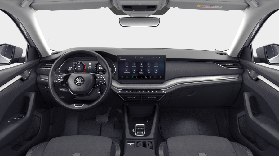 Škoda Octavia, 2,0 TDI 110 kW 7° automatická DSG, barva stříbrná