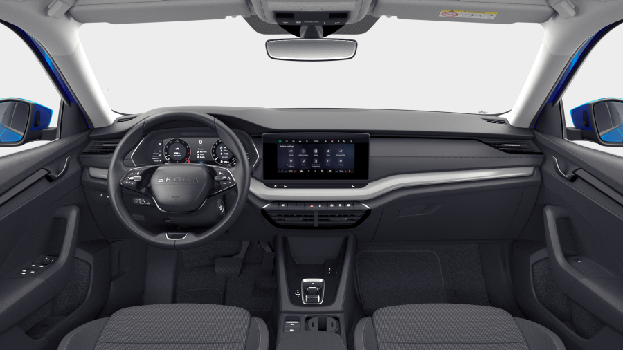 Škoda Octavia, 1,5 TSI Hybrid 110 kW 7° automatická DSG, barva modrá