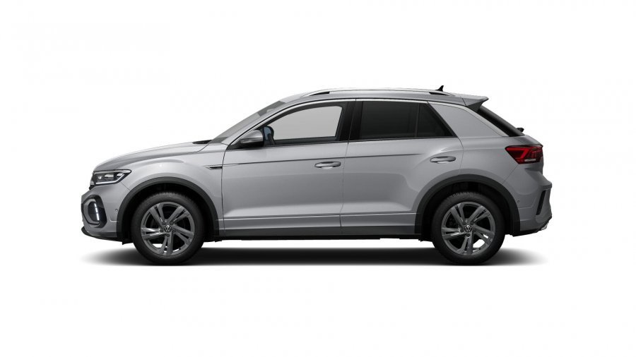 Volkswagen T-Roc, T-Roc R-Line 1,5 TSI 110 kW 7DSG, barva stříbrná