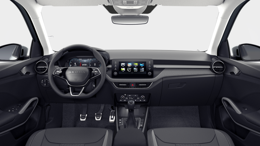 Škoda Fabia, 1,0 TSI 85 kW 6° manuální, barva stříbrná