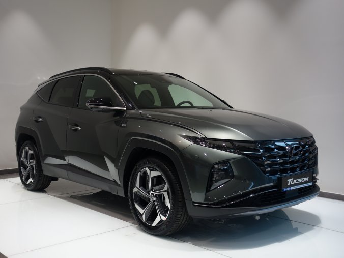 Hyundai Tucson, 1,6 T-GDI HEV 169 kW (hybrid) 6 st. aut 4×4, barva šedá