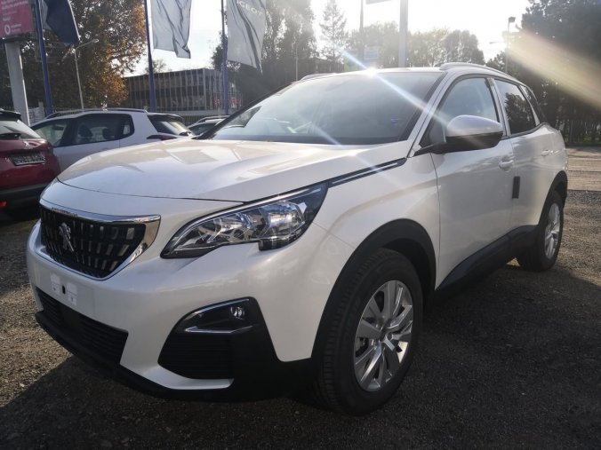 Peugeot 3008, ACTIVE 1.5 BlueHDi 130k MAN6, barva bílá