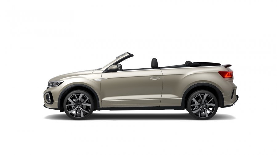 Volkswagen T-Roc, T-Roc Cabriolet R-Line 1,5TSI 110kW 7DSG, barva stříbrná