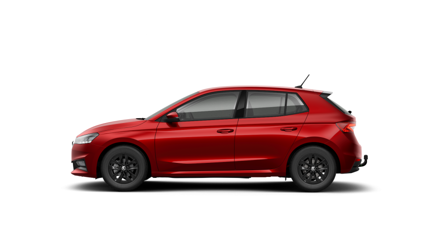 Škoda Fabia, 1,0 TSI 70 kW 5-stup. mech., barva červená