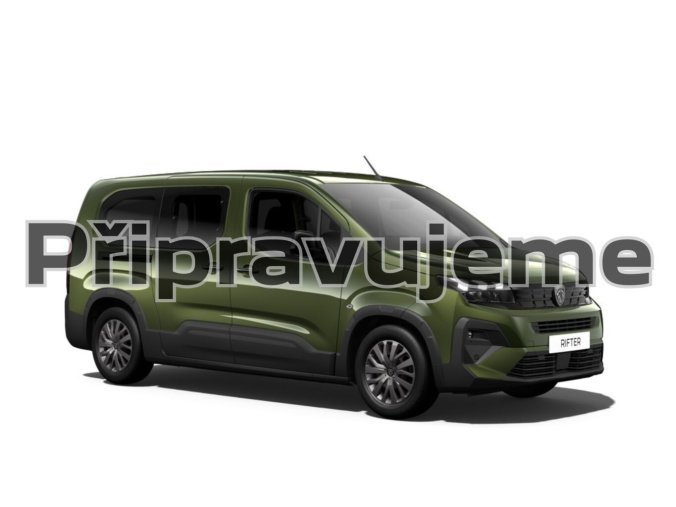 Peugeot Rifter, Peugeot Rifter LONG ALLURE BlueHDi 130k MAN6, barva zelená