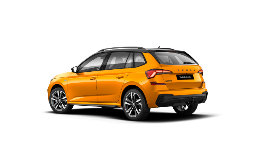 Škoda Kamiq, 1,0 TSI 85 kW 6-stup. mech., barva oranžová