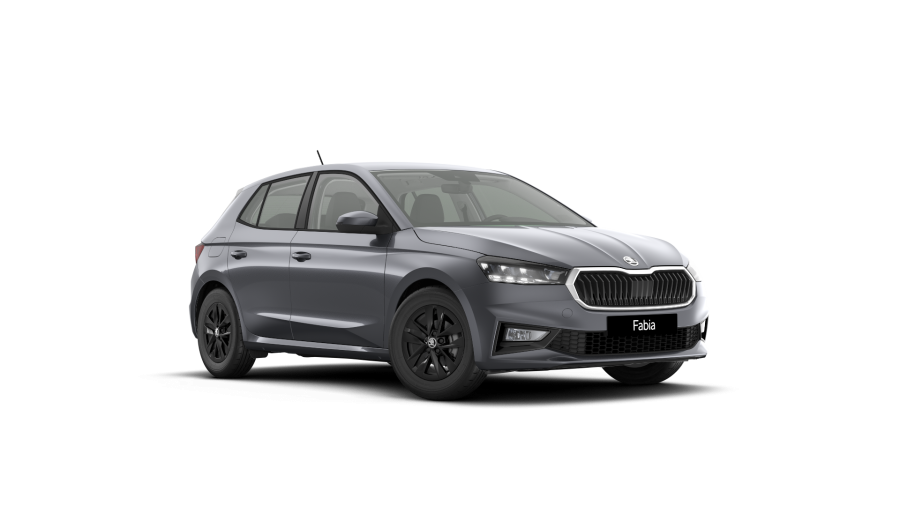 Škoda Fabia, 1,0 TSI 70 kW 5° manuální, barva šedá