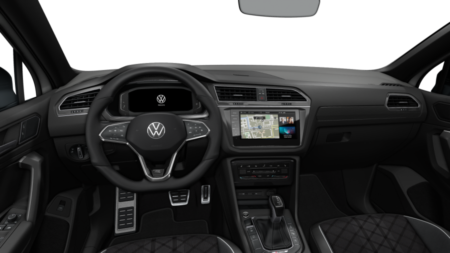 Volkswagen Tiguan Allspace, Allspace R-Line 2,0 TDI 147 kW 4M 7DSG, barva bílá