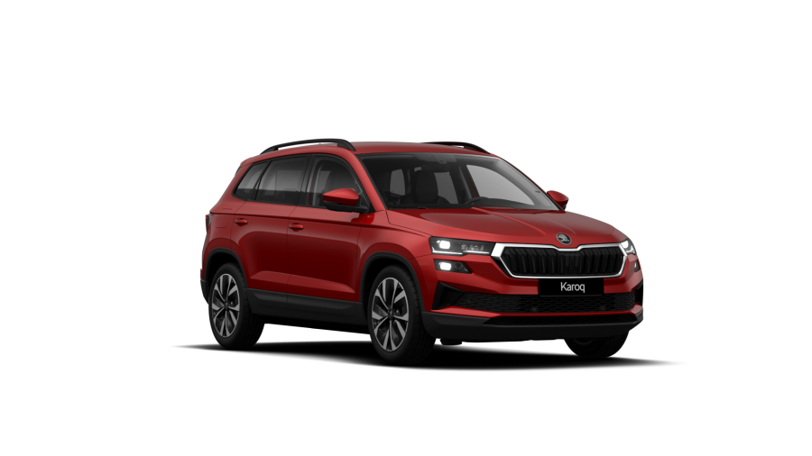 Škoda Karoq, 2,0 TDI 110 kW 7-stup. automat. 4x4, barva červená