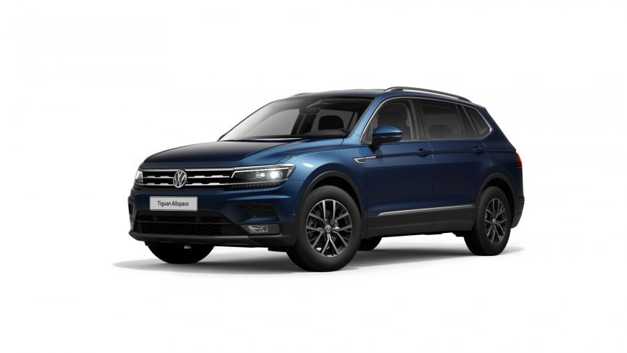 Volkswagen Tiguan Allspace, Allspace Comfortline 2,0 TDI 7DSG, barva modrá