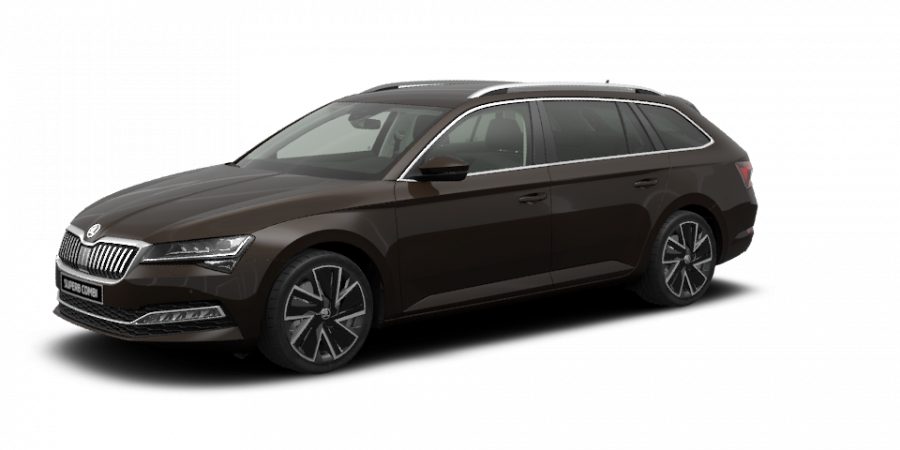 Škoda Superb, 2,0 TDI 110 kW 7-stup. automat., barva hnědá