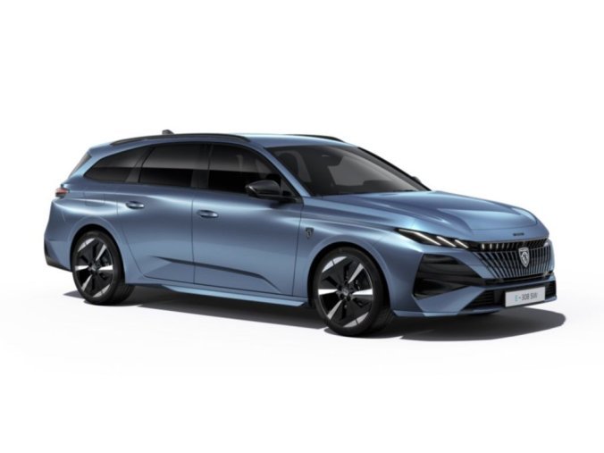 Peugeot 308, Peugeot 308 SW GT Elektro 156 koní / Dojezd 441 km, barva modrá