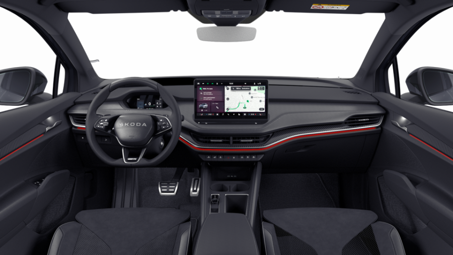 Škoda Enyaq iV, 82 kWh 210,00 kW 1° automatická, barva šedá