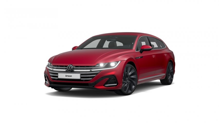 Volkswagen Arteon Shooting Brake, Arteon SB R-Line 2,0 TSI 7DSG, barva červená