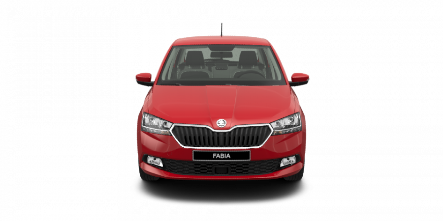 Škoda Fabia, 1,0 TSI 70 kW 5-stup. mech., barva červená